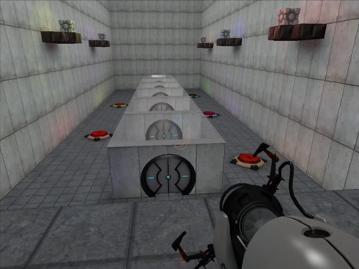 main view of the Door Tunnel map